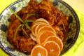 Spareribs Simmered In Orange Sauce
