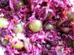 Spicy Red Cabbage With Green Grapes