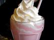 Strawberry Milkshake Whipped Cream