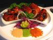 Tandoori Chicken Served With Sauces