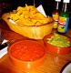 Tortilla Chips With Homemade Salsa And Guacamole