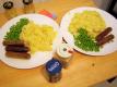 Veggie Sausages And Mashed Potatoes