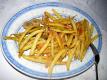 Wax Bean Serve With Melted Butter And Fried Crumbs