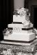 Wedding Cake With Hydrangeas