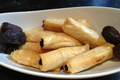 Date and Walnut Stuffed Phyllo Rolls