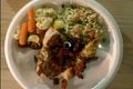 Vegetable Salad, Orzo Salad and Chicken with Tuscan Salsa