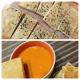 Low Calorie Roasted Bell Pepper and Tomato Soup with Whole Wheat Foccacia