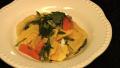 Yogurt Cheese Pierogi with Shaved Beets & Orange Salad in Sherry Vinaigrette