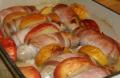 Baked Sausages with Bacon and Roasted Apples