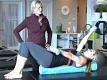 Pilates Arm Workout On A Foam Roller