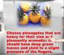 Tips On Buying And Storing Pineapples