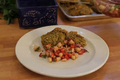 How To Make Pistachio Encrusted Chicken With Strawberry Cucumber Salsa