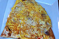 Egg-O-Pizza - Leftover Pizza Egg Breakfast 