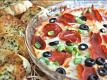 Hot Pizza Dip with Toasted Garlic Baguettes