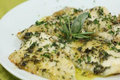 Plaice Fillets with Honey and Aromatic Herbs - Quick