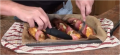 Plantains Stuffed with Cheese and Wrapped in Bacon
