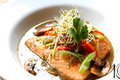 Poached Salmon in Miso Broth