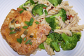 Pork Piccata with Lemon Broccoli Pasta