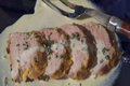 Pork Tenderloin & Banana Tarte Tatin