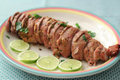 How to Stuff Meat- Pork Tenderloin stuffed with Mushroom