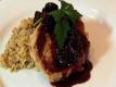 Pork Tenderloin with Cherry Port Sauce