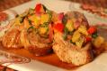 Pork Tenderloin with Warm Pineapple Salsa