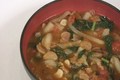 Portuguese Garlic Soup with Kale and Potato 