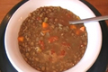 Post Holiday Lentil Soup