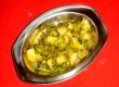 How To Make Potato & Fenugreek Leaves Stir Fry