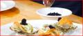 Potato Wrapped Oysters with Crab Bearnaise Sauce