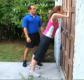 Pre-beginner Exercises - Chest Wide Stance Wall Push