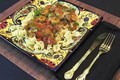 How To Make Puerto Rican Chicken&nbsp;in&nbsp;spicy&nbsp;tomato Sauce Over Noodles