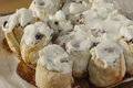 Puff Pastry Cinnamon Rolls with Cream Cheese Frosting