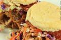 How To Make Pulled Pork Sandwich With Bbq Sauce And Cole Slaw