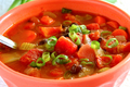 Hearty Pumpkin and Black Bean Soup