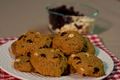Veggie Pumpkin Cranberry Cookies