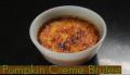Pumpkin Creme Brulee