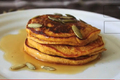Holiday Pumpkin Pancakes