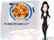 Pumpkin Spinach And Craisin Salad Video