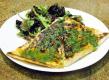 Spicy Shrimp Quesadilla with Asian Pesto Sauce