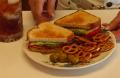 Quick Lunch Bacon Lettuce And Tomato Sandwich