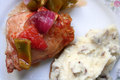 BBQ Sauced Crock Pot Chicken