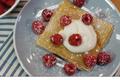 Raspberry Phyllo Squares