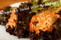 Raw And Vegan Fruit And Veggie Salad With Applesauce Dressing 
