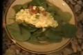 Raw Egg Salad with Green Bell pepper