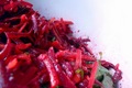 Beet and Ginger Salad with Lemon and Honey Dressing