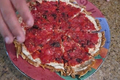 How To Make Raw Onion Herb Pizza With Raw Cashew Herb Cheese