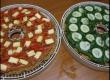 Raw Pizza Feast - Avocado Cucumber Pizza and Tomato Capsicum Pizza