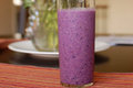 Raw Red Cabbage Purple Smoothie