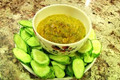 Raw Vegan Mango Basil Sauce